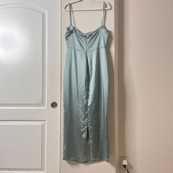 House of CB Constanza light jade maxi dress- Size XL/L+ - Picture 4 of 9